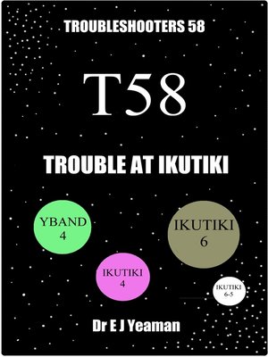 cover image of Trouble at Ikutiki (Troubleshooters 58)